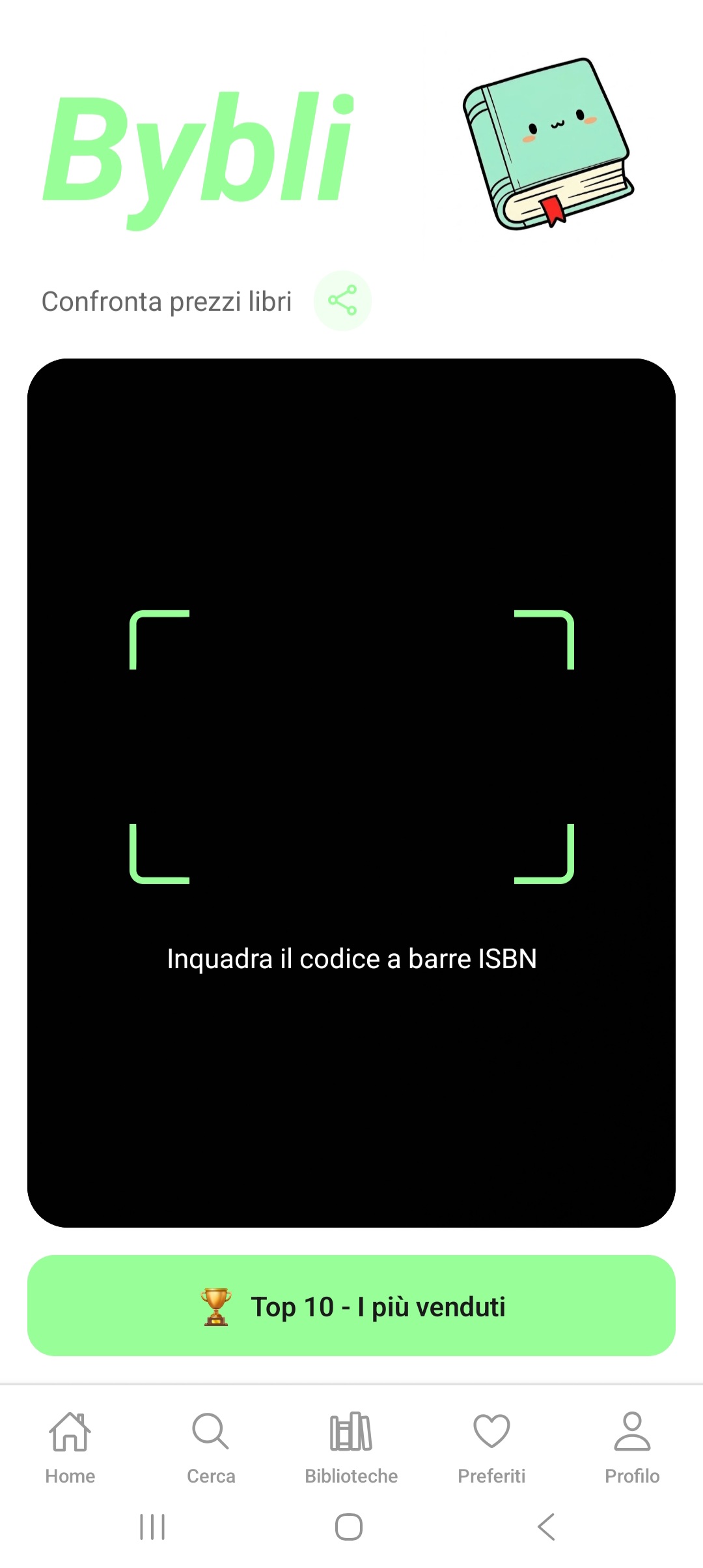 Bybli Scanner